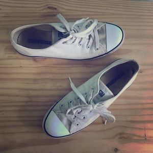 White Converse Dainty Ox